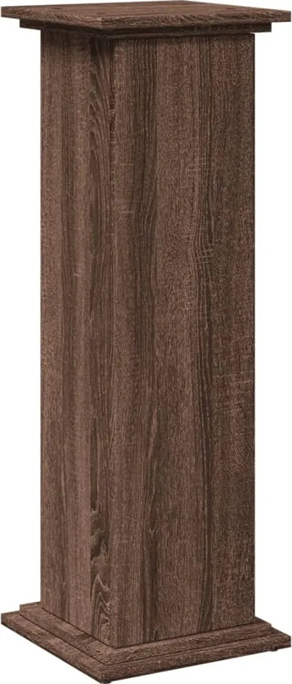vidaXL Suport prezentare cu depozitare stejar maro 31x30x90 cm lemn