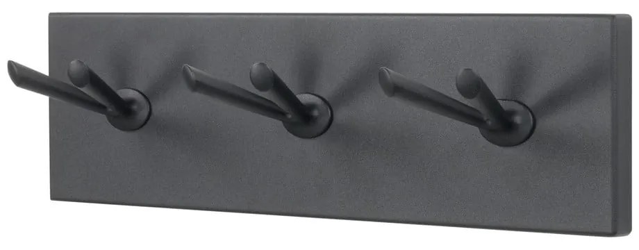 Cuier de perete negru din metal 45 cm Pull – Spinder Design