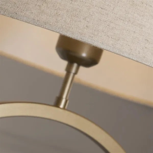 Searchlight EU93102NA - Lampă de masă ELEGANT 1xE27/60W/230V crem