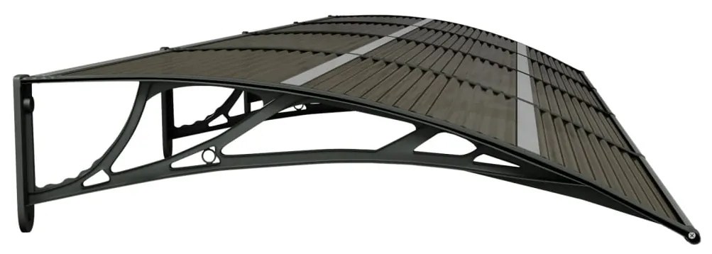 Copertina de usa, negru, 400x100 cm, policarbonat