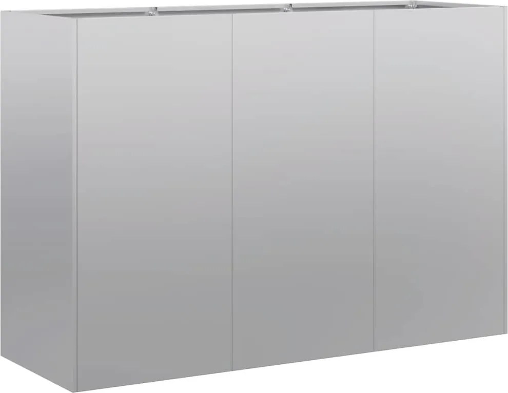 vidaXL Jardinieră 120x40x80 cm oțel galvanizat