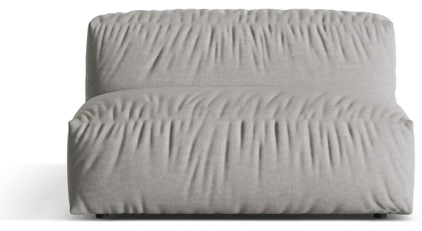 Modul pentru canapea modulară gri deschis (de mijloc) Martina – Micadoni Home