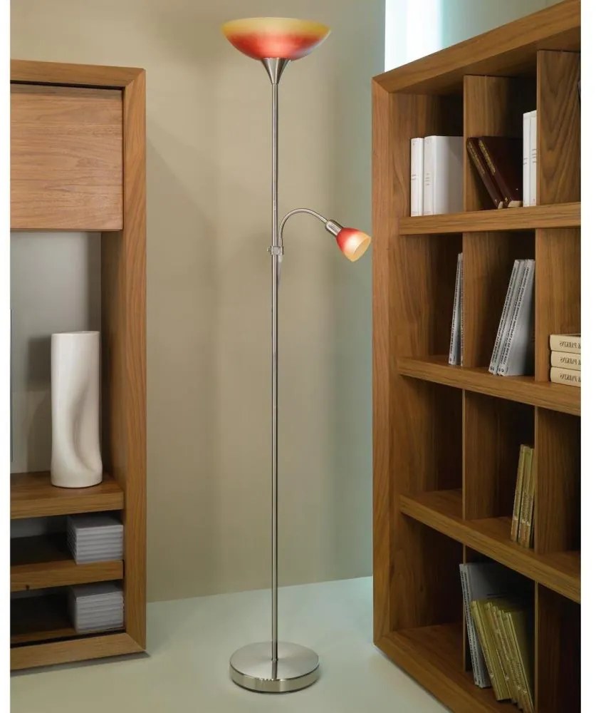 EGLO 86654 - UP 4 Lampadar 1xE27/60W + 1xE14/25W