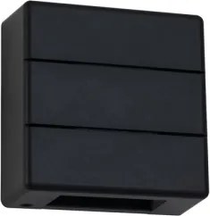 Immax 08520L - Aplica LED de perete pentru exterior LUXLINE, 6W, 230V, 3000K, IP54, negru