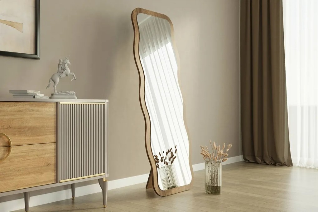 Oglinda Aror Walnut 50 x 160 cm