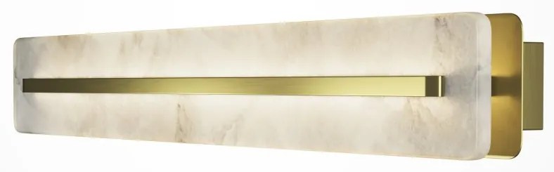 Aplica LED design modern luxuriant Albatre L-60cm
