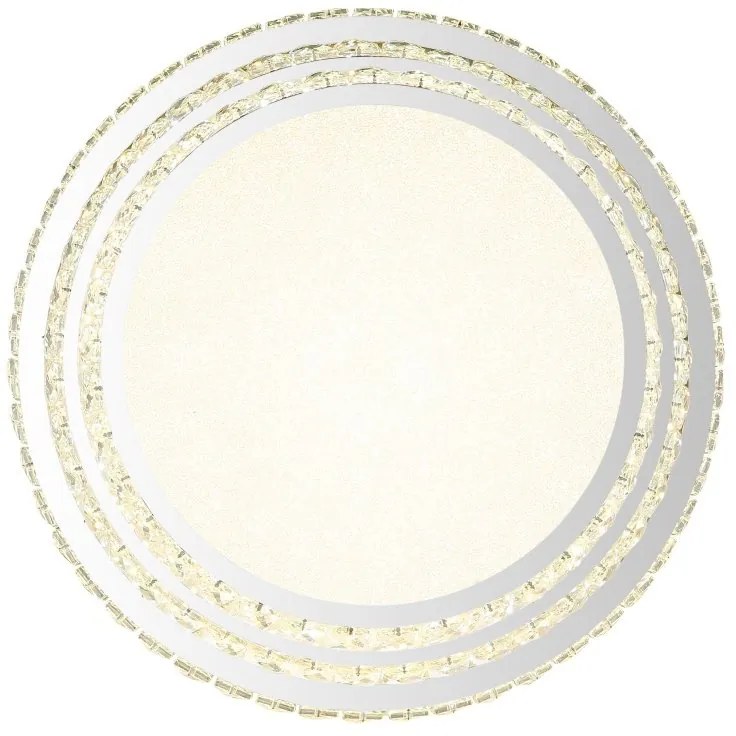 Lustra aplicata, Cristale K5, LED CCT, Telecomanda KLARA 50cm 68157-48 GL