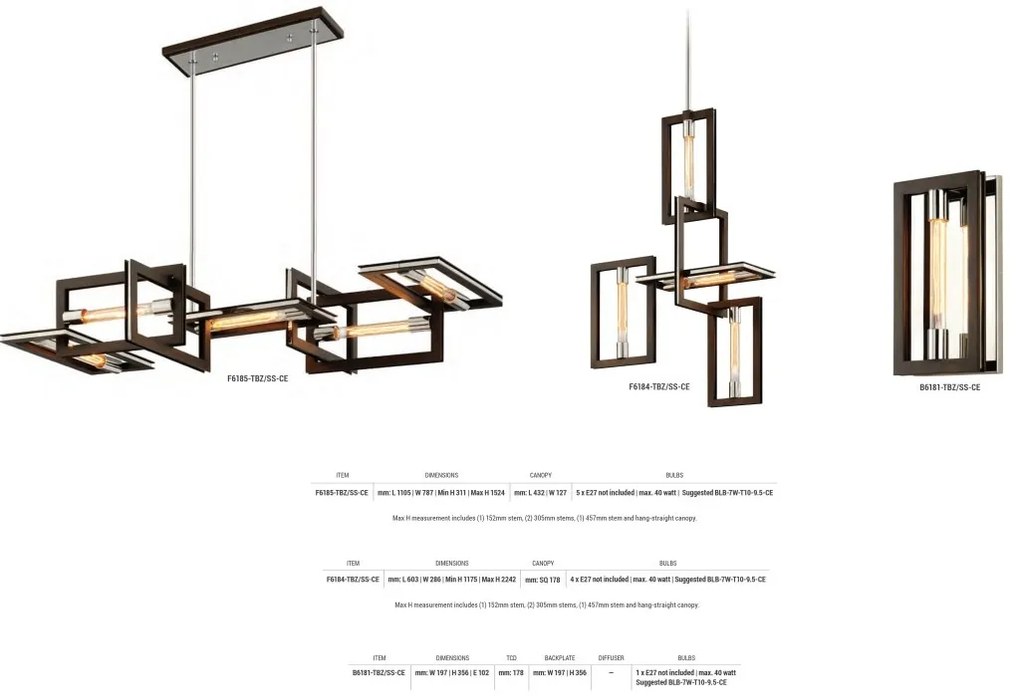 Lustra suspendata LUX, design modern, ENIGMA cu 5 surse de lumina