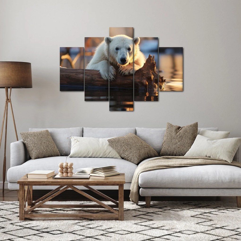 Tablou - Ursul polar (150x105 cm)