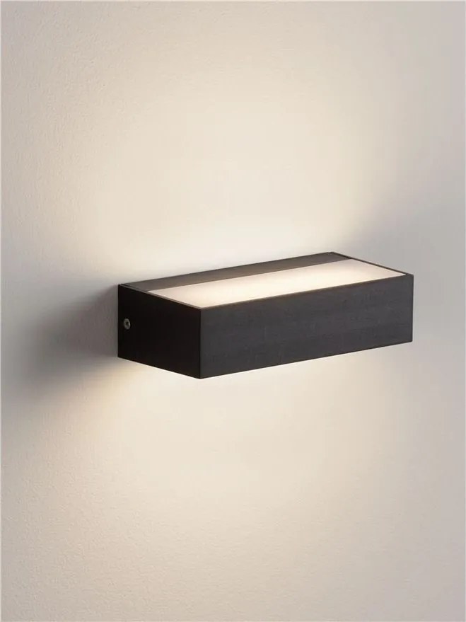 Aplica LED iluminat sus si jos IP65 LAB negru