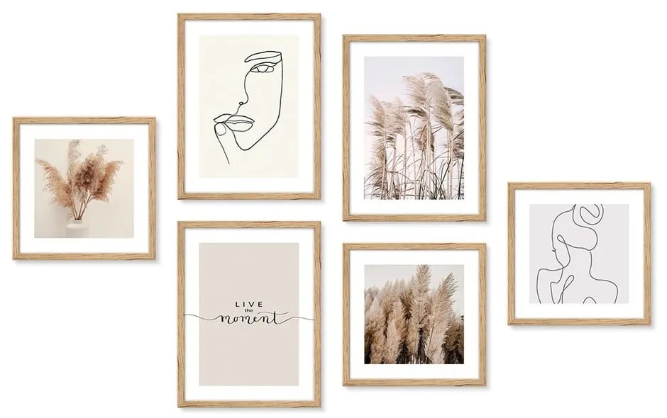 Tablouri 6 buc. 32x32 cm – knor