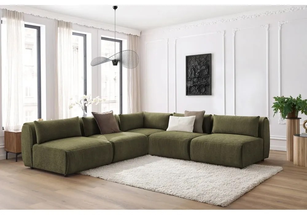 Colțar verde (cu colțar variabil) Jeanne – Bobochic Paris