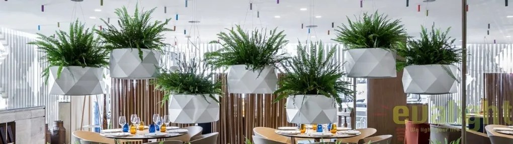 Ghiveci plante, flori design decorativ modern pentru amenajari interioare si exterioare, MARQUIS HANGING PLANTER 47086R Vondom