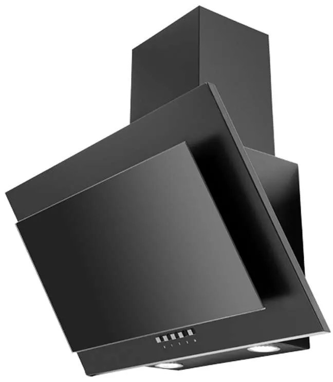 Hota Decorativa Tornado Sigma 700 (50), 1 motor, latime 50 cm, 3 viteze, absorbtie 700 m3/ora, Negru