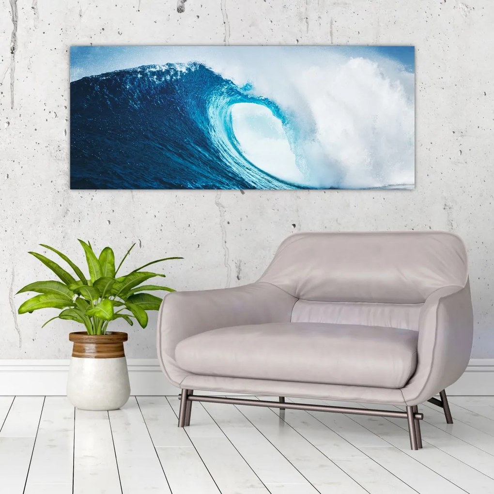 Tablou - Val oceanic (120x50 cm)