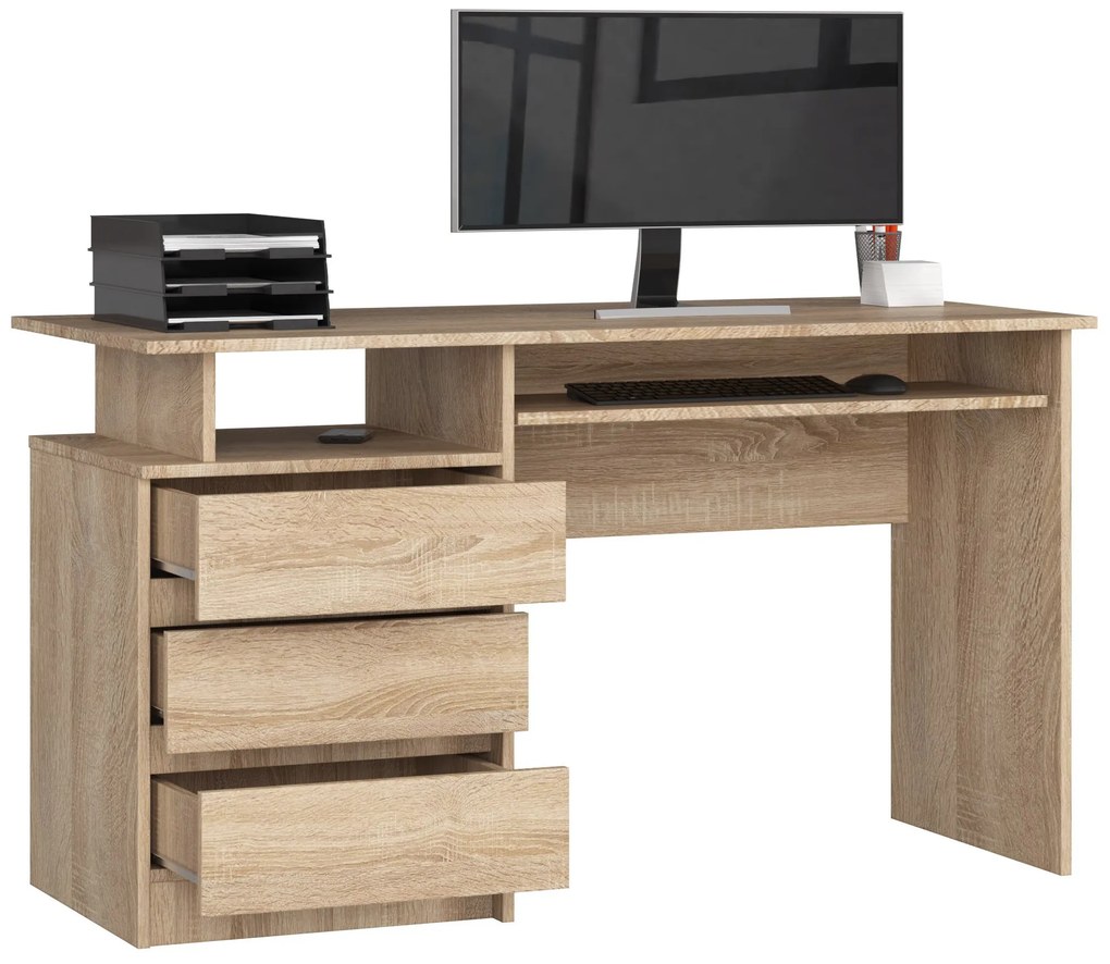 Masă PC Bronte (stejar sonoma). 1068688