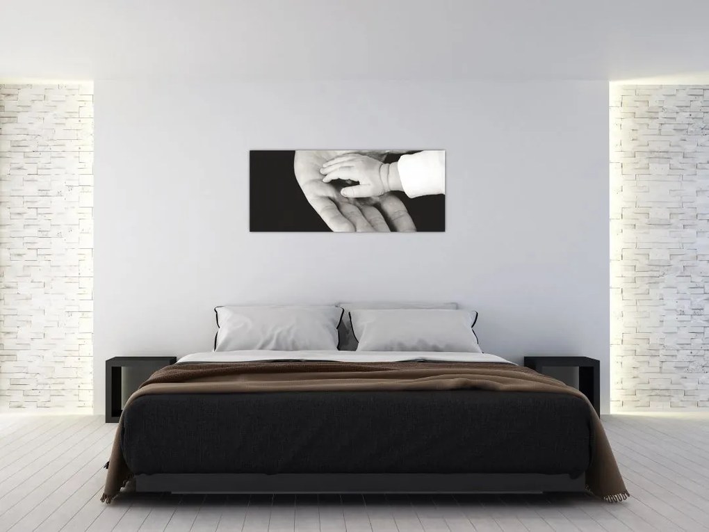 Tablou cu mâini (120x50 cm)