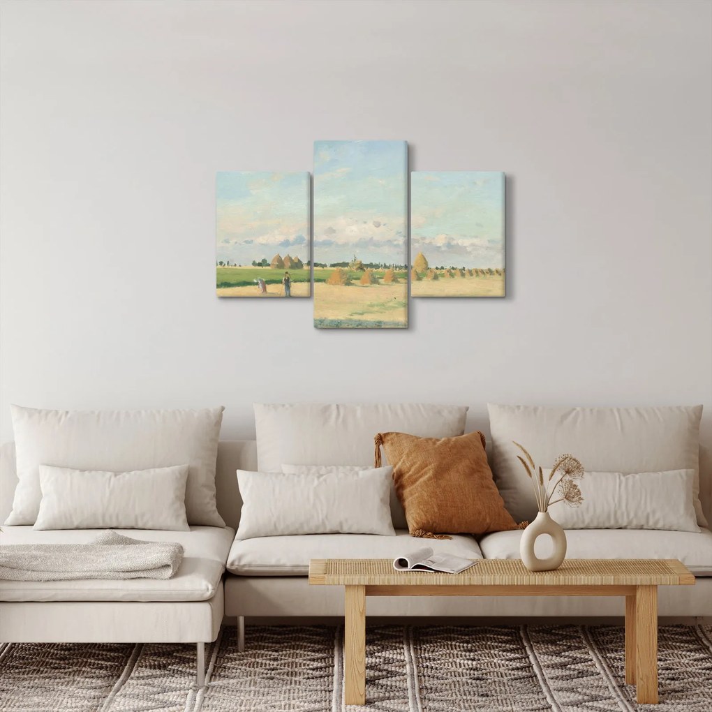 Tablou - Camille Pissarro, Landscape, Ile de France, reproducere (90x60 cm)