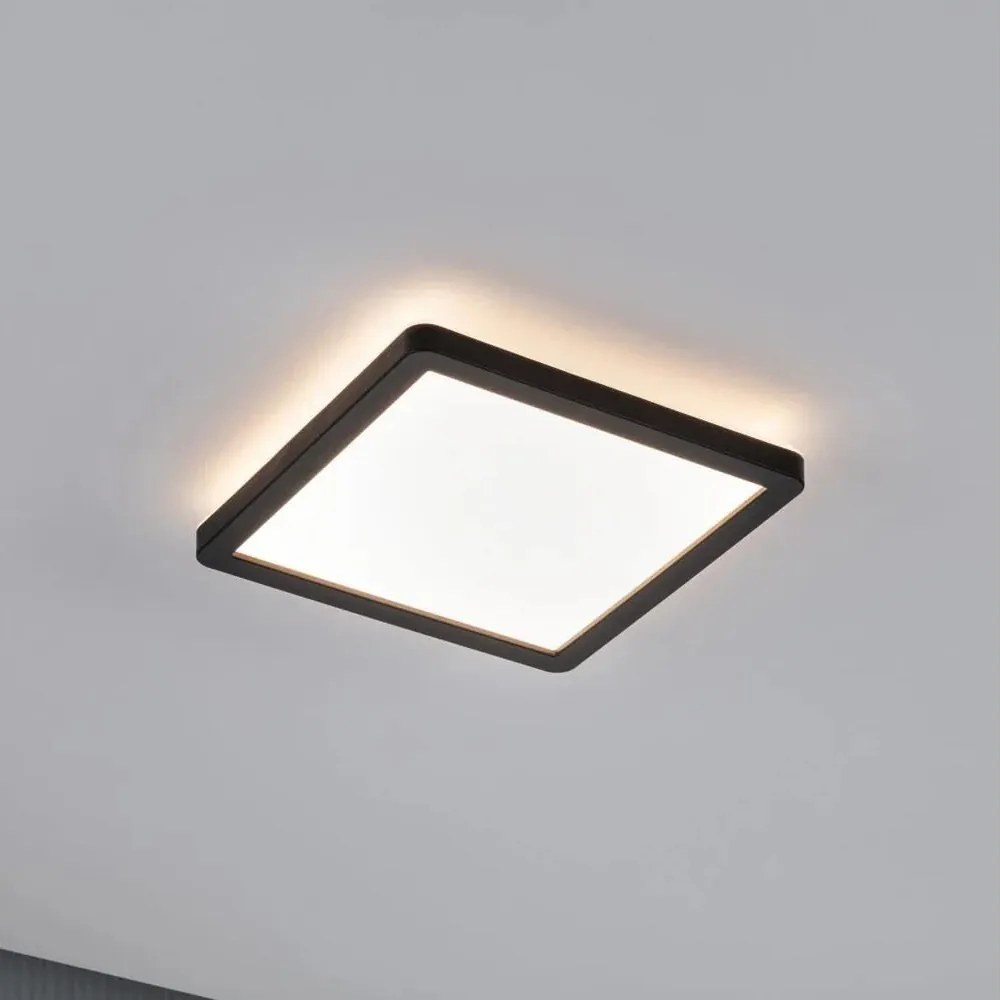 Paulmann 79920 - Panou LED dimabil ATRIA 11,2 W, 230 V, 3000 K, 19 x 19 cm, negru
