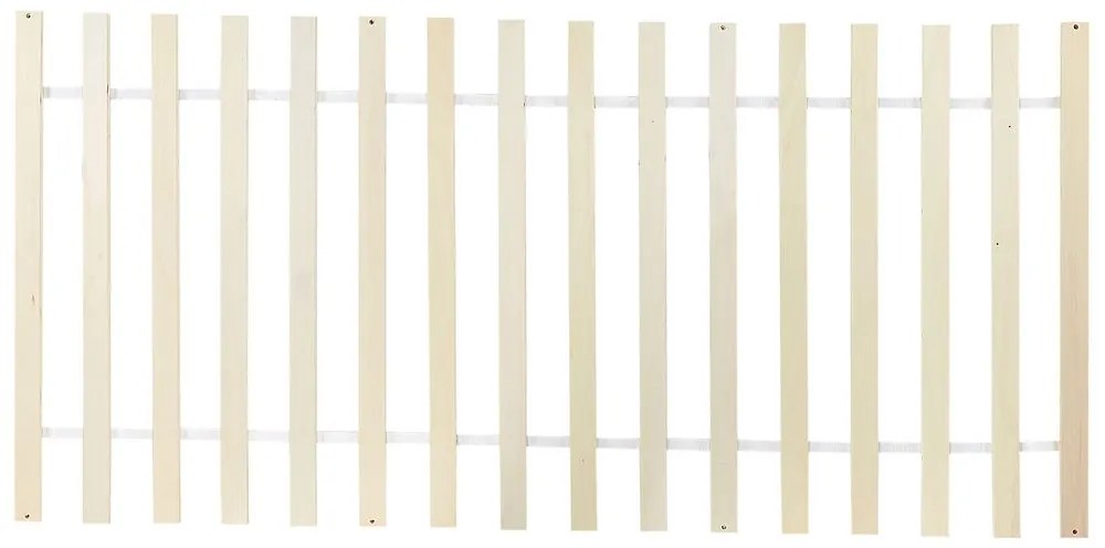 Pat 90x200 cm Barbar (lemn deschis) (cu lamele). 1035518