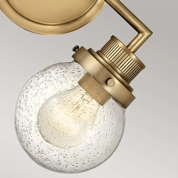 Quintiesse QN-POPPY2-HB-BATH - Aplica de perete pentru baie POPPY, 2 x E27, 60W, 230V, IP44, aurie