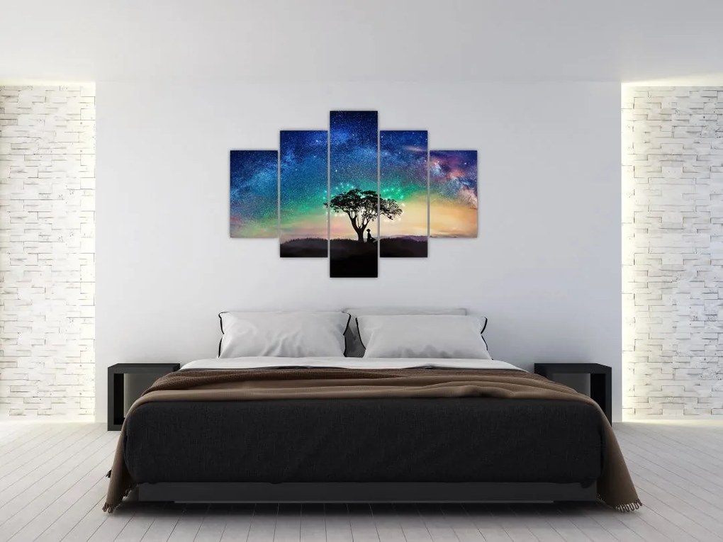 Tablou - Relaxare sub stele (150x105 cm)