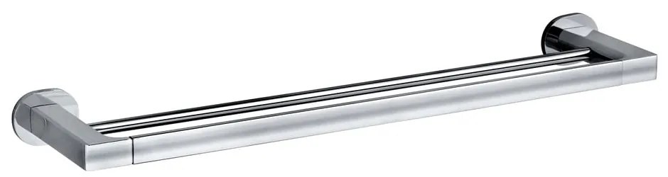 Suport pentru prosoape argintiu lucios autoadeziv din oțel inoxidabil Maribor – Wenko