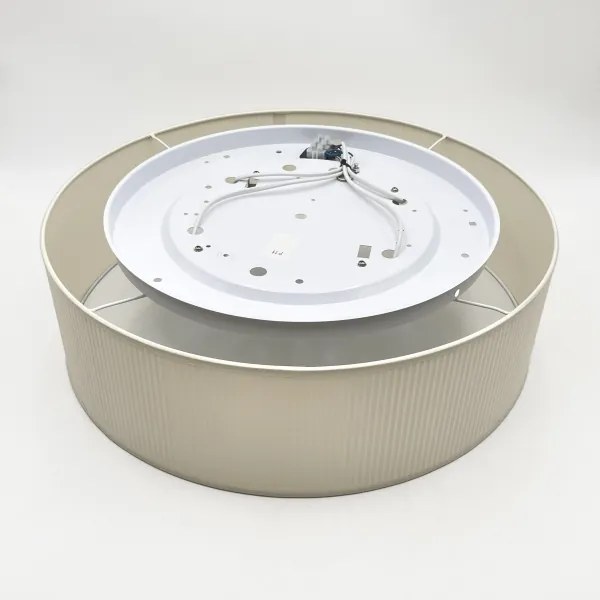 Plafonieră SIRJA PLISADO 4xE27/15W/230V, Ø 45 cm, crem