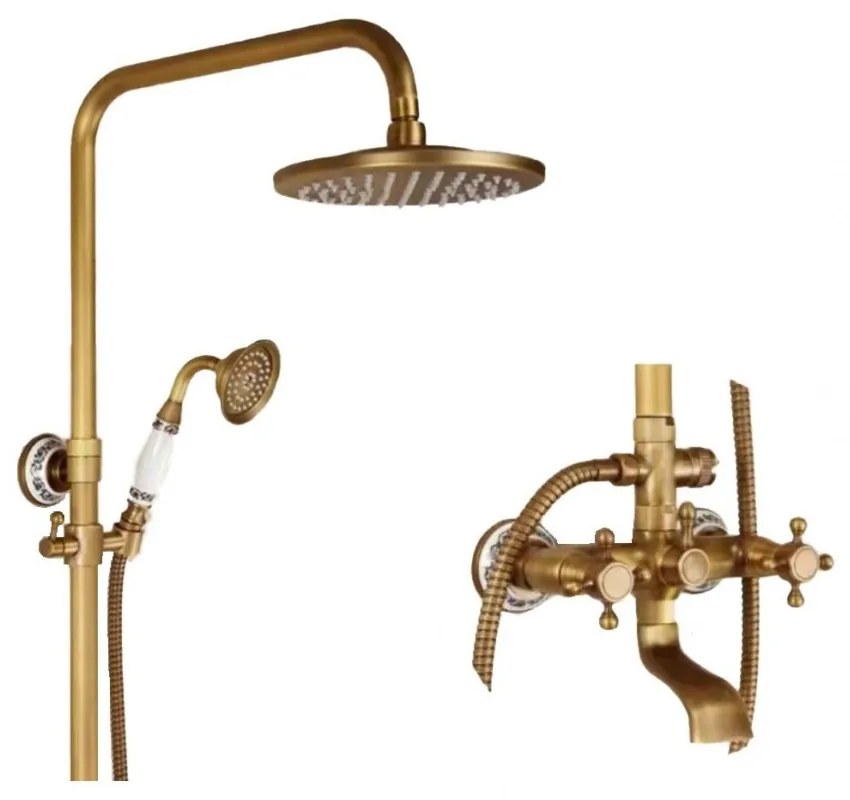 Coloana Dus, Bronz Antichizat, Smack,Esn 1772