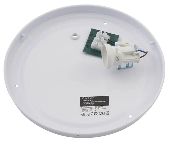 Plafonieră orientală din ratan cu negru 30cm - Tremmo