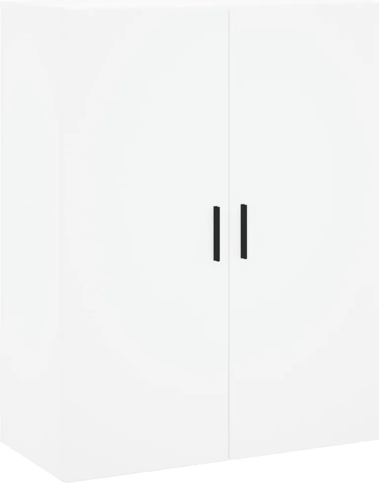 vidaXL Dulap cu montaj pe perete, alb, 69,5x34x90 cm