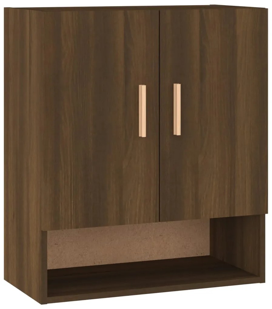 817587 vidaXL Dulap de perete, stejar maro, 60x31x70 cm, lemn compozit