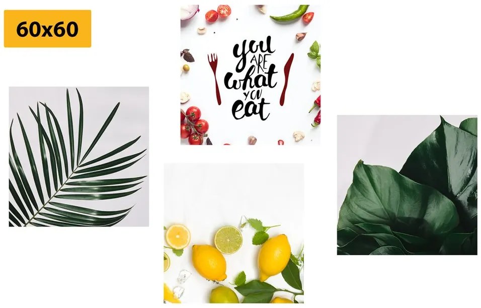 Set tablouri pentru bucătărie în design unicat