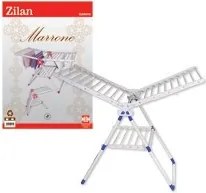 Uscator rufe pliabil ZILAN MARRONE ZLN6072, fabricat din plastic, suprafata utilizabila 18 m