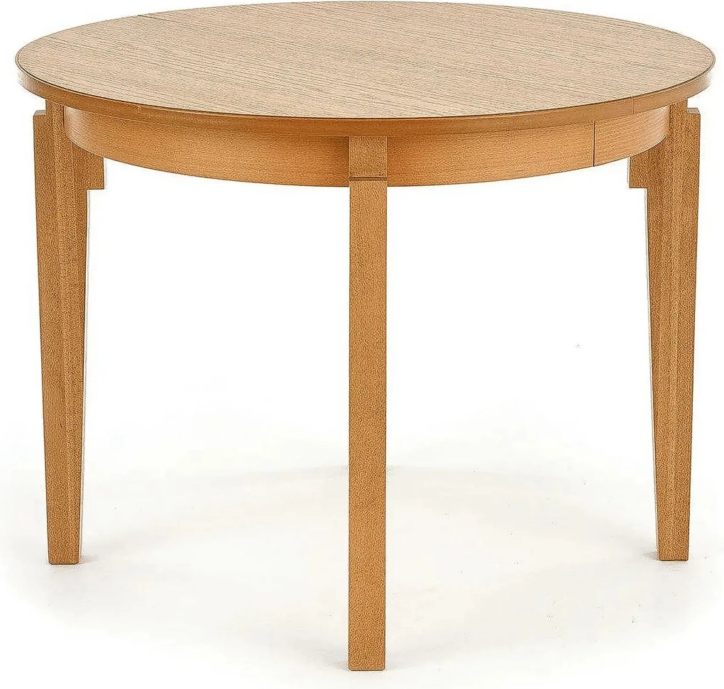 Masa extensibila SORBUS, stejar, 100/200x100x77 cm