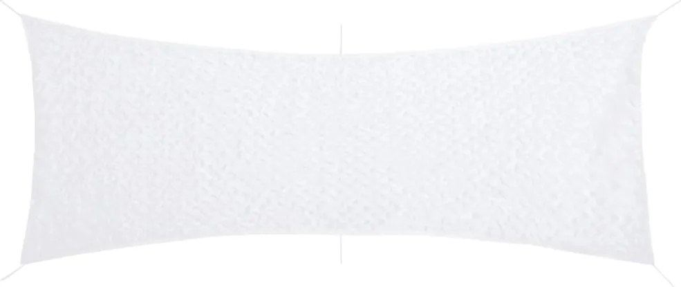 vidaXL Plasă de camuflaj cu geantă de depozitare, alb, 412x144 cm