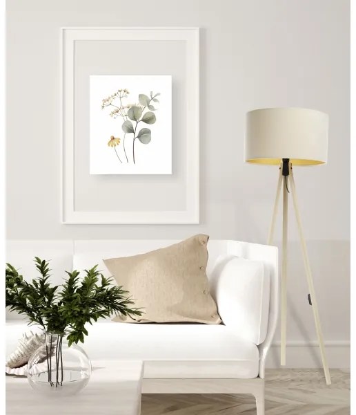 Lampadar STANDART 1xE27/60W/230V crem/bej