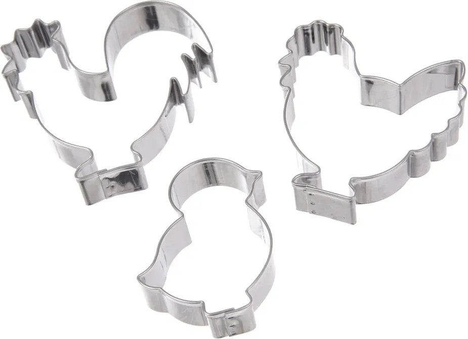 Forme de aluat 3 buc. cu model de Paști – Orion