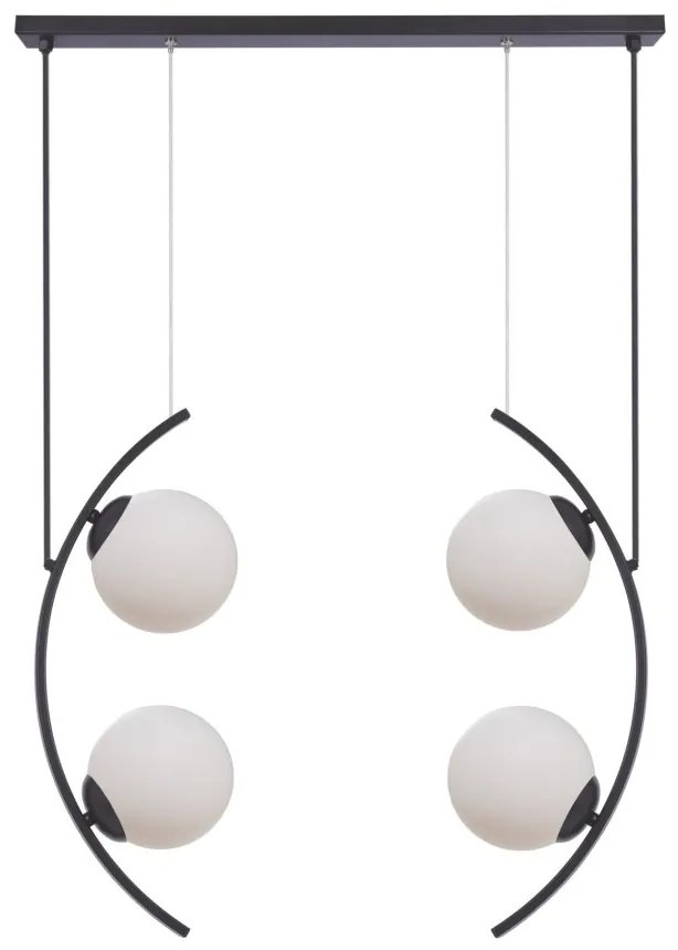 Lustra suspendata cu 4 de surse de lumina HELIX