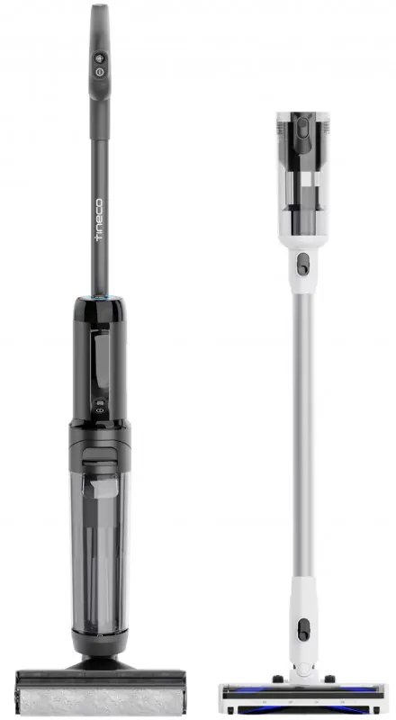 Aspirator vertical fara fir Floor One Switch S6 FW301400FR, 230W, Uscat/Umed, Flashdry cu autocuratare, Autonomie 65 min, Filtru pentru par animale de companie, Negru