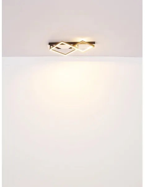 Plafonieră LED LESINA Globo 67847-24 LED/24W/230V 3000K