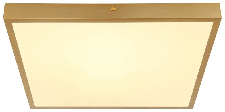 Plafoniera LED Tibey 12382-22, 22W, 1750lm, lumina calda, IP20, alba+aurie, Globo Lighting