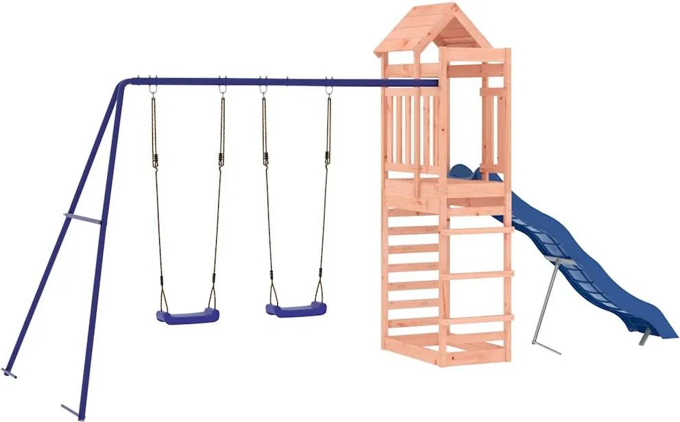 vidaXL Set de joacă pentru exterior, lemn masiv de douglas