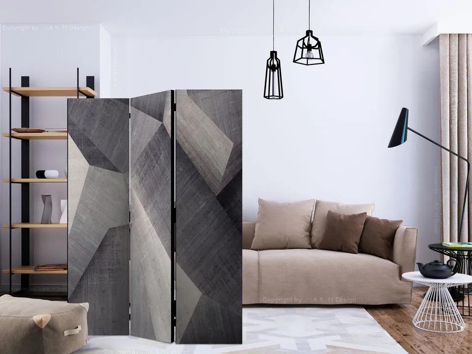 Paravan - Abstract concrete blocks [Room Dividers]