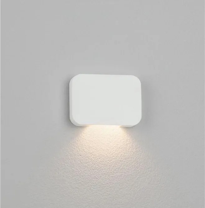 Spot aplicat lumina LED ambientala IP65 SENDO alb