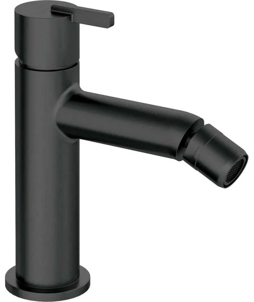 Baterie bideu culoare neagra Deante Silia Negru