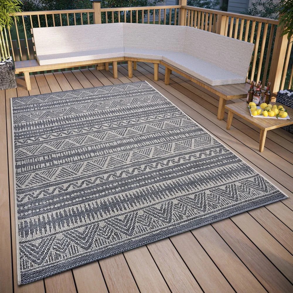 Covor de exterior gri 155x235 cm Clyde Loto – Hanse Home
