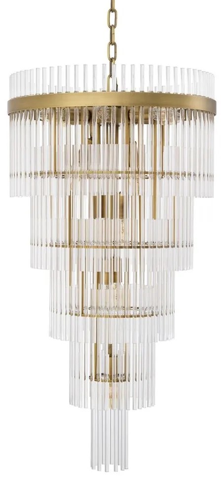 Candelabru dimabil design elegant Yara L, alama antica 115365 HZ