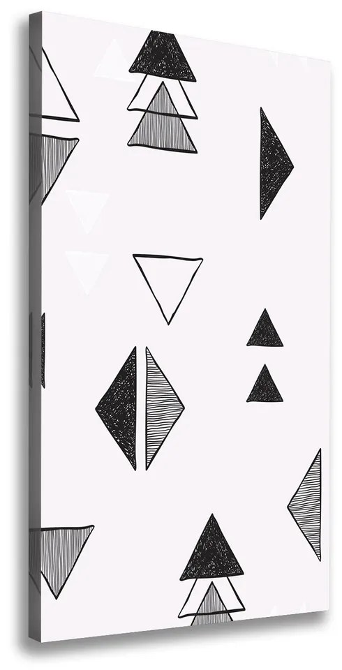 Tablou pe pânză Triunghiuri de fundal