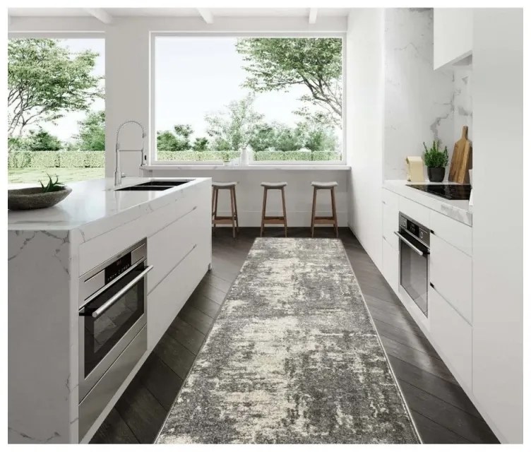 Traversa Beenom model abstract gri-bej 1008-155 Selectează lătime: 100 X